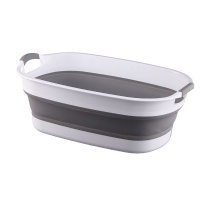 Foldable Portable Washing Bathtub Foldable Pop-up Storage Box bathroom laundry basket collapsible Plastic Laundry Basket